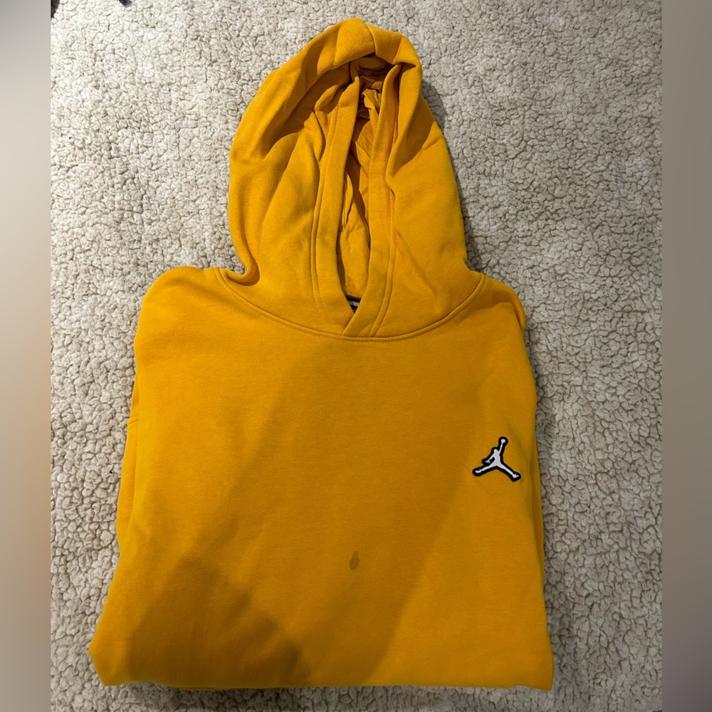 Yellow Jordan hoodie